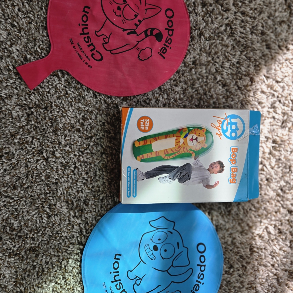 Oopsie! Whoopee Cushion Set And BOP BAG BUNDLE